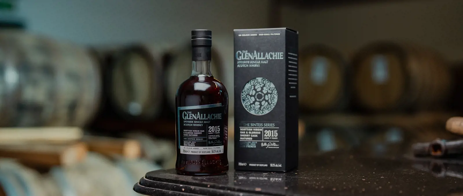 The GlenAllachie explores dual cask maturation with latest Sinteis release