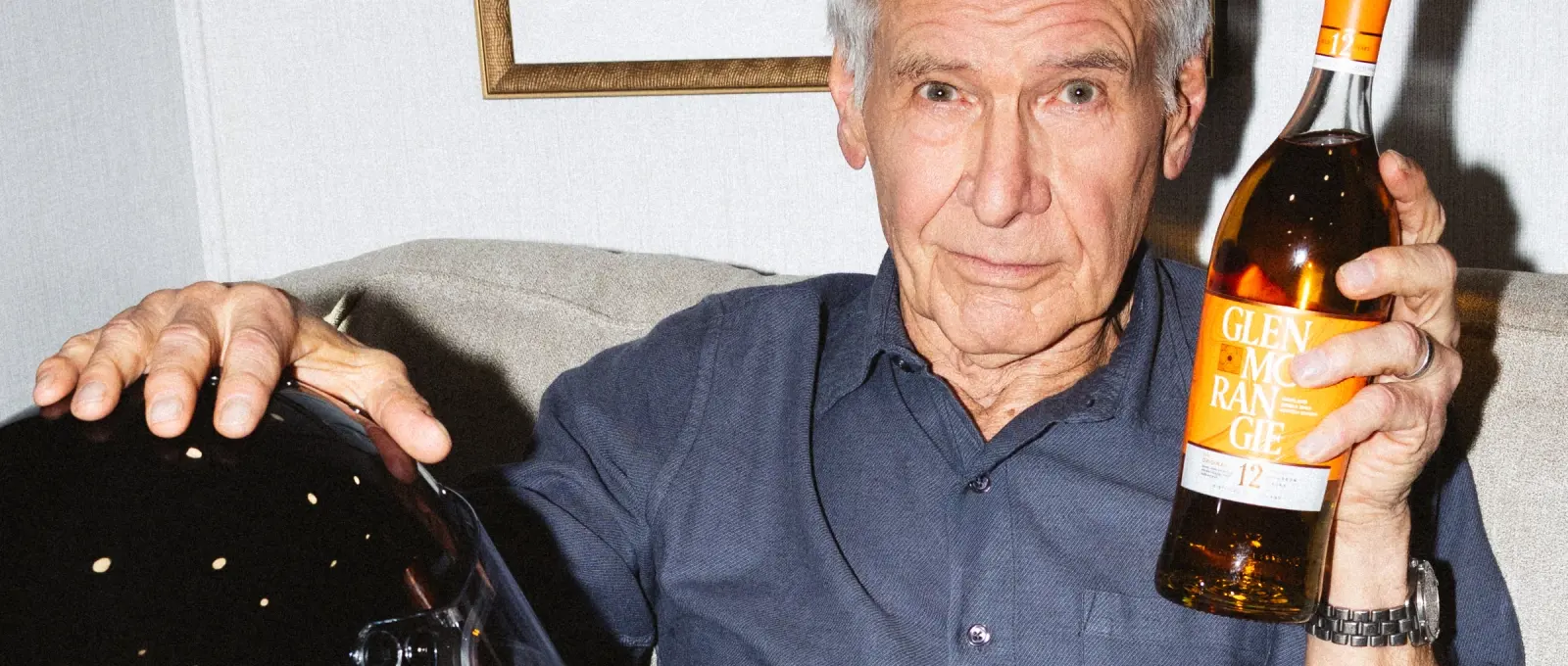 "Nice": Harrison Ford announces Glenmorangie as official whisky of Formula 1