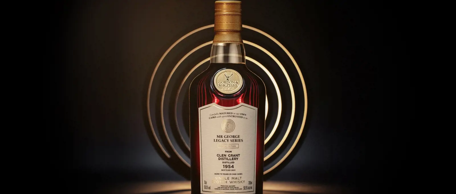 Gordon & MacPhail's Mr George Legacy Series comes to a close with 70-year-old whisky