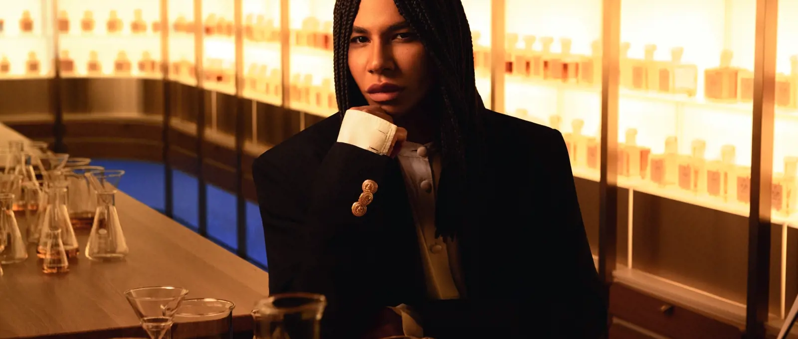 Couture Expressions: Inside Johnnie Walker's collaboration with Balmain creative director Olivier Rousteing