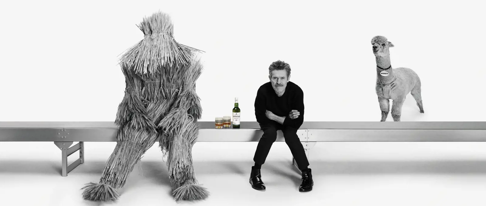 Laphroaig partners with Willem Dafoe for “unphorgettable” campaign